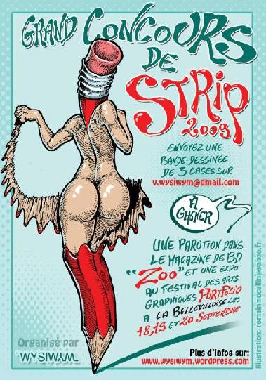 Concours de strips au festival Portfolio