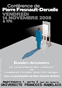 Une conférence de Pierre Fresnault-Deruelle à Tours.