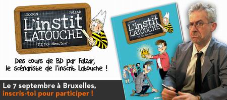 Fête de la BD 2013 à Bruxelles : Participez avec Ducobu à un cours de M. Latouche