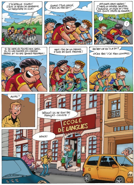 Les Cyclistes – Par Panetier & Ghorbani – Glénat
