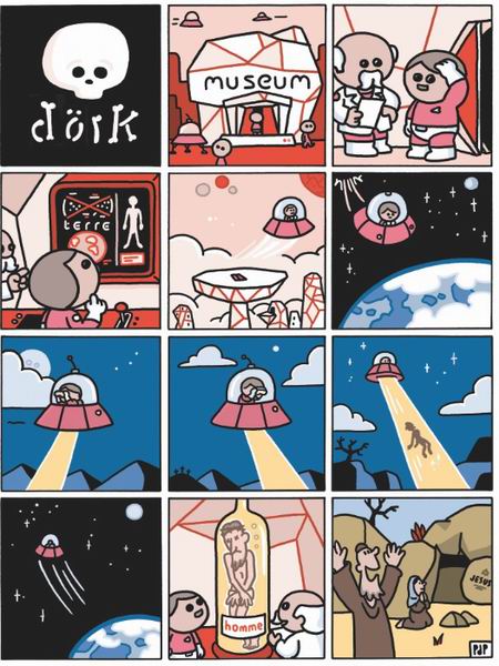 Dickie dans l'espace - Par Pieter de Poortere - Glénat