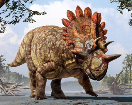Un dinosaure baptisé Hellboy.
