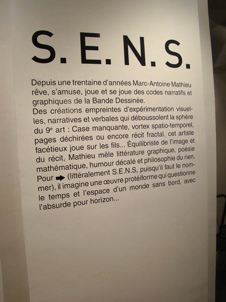 Marc-Antoine Mathieu s'expose chez Huberty-Breyne (Petits Papiers Sablon)