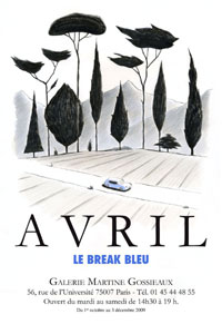 Expo François Avril à la galerie Martine Gossieaux