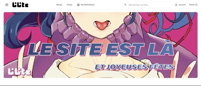 Le site internet de l'éditeur LiLite est désormais disponible !