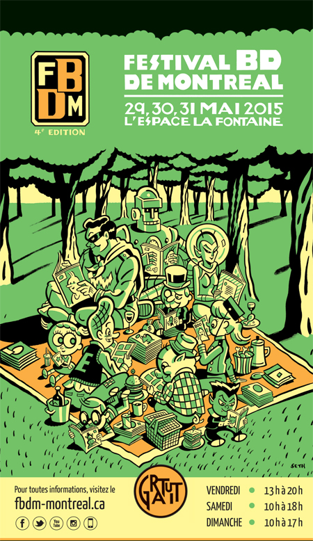Le Festival BD de Montréal en mode Drawn and Quarterly