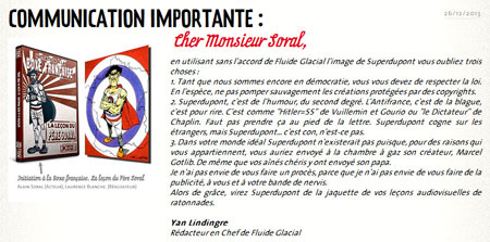 Superdupont contre Alain Soral