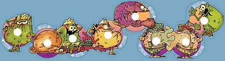 Huit CD-ROM de jeux pour Kid Paddle