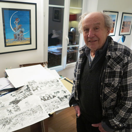 Jean-Claude Mézières dessine un nouveau Valérian !