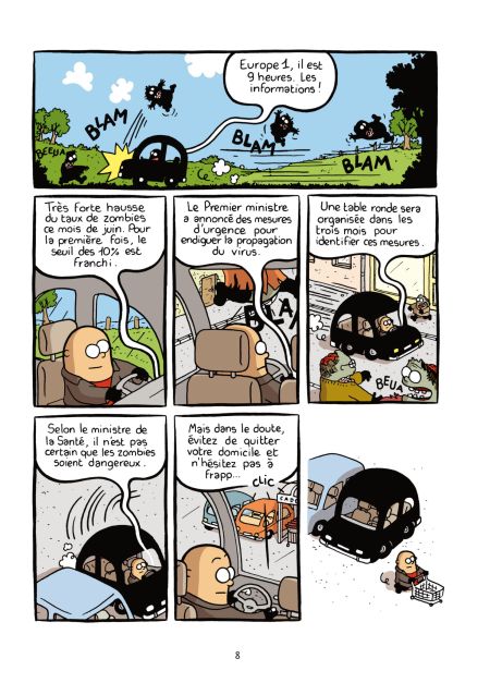 L'Actu en patates T. 3 : Tout est sous contrôle - Par Martin Vidberg - Delcourt