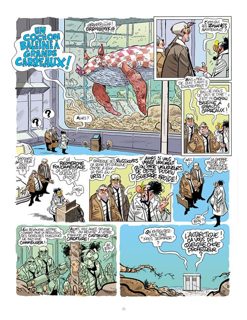 Les Expériences secrètes du Professeur Houfman - Par Mo/CDM - Fluide Glacial