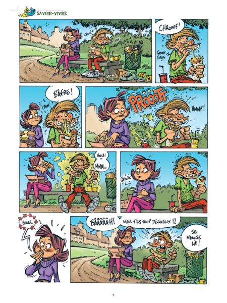 Les Dégueux T1 : Beurk ! - Par Ghorbani & Garréra - Jungle !