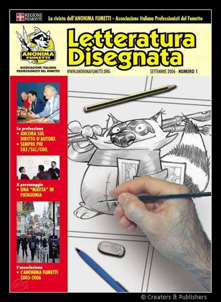 L'association italienne des professionnels de BD lance sa revue