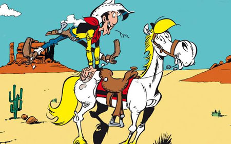 Jul, nouveau scénariste de Lucky Luke.