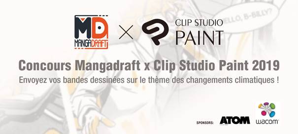 Mangadraft et Celsys organisent un concours sur le changement climatique