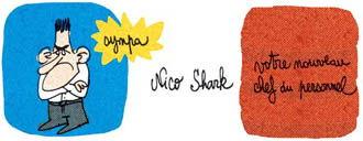Nico Shark, le nouvel héros de Frantico