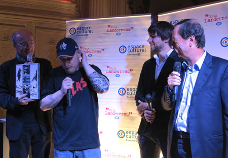 Prix Landerneau BD 2015 des des Espaces Culturels E.Leclerc pour Manu Larcenet 