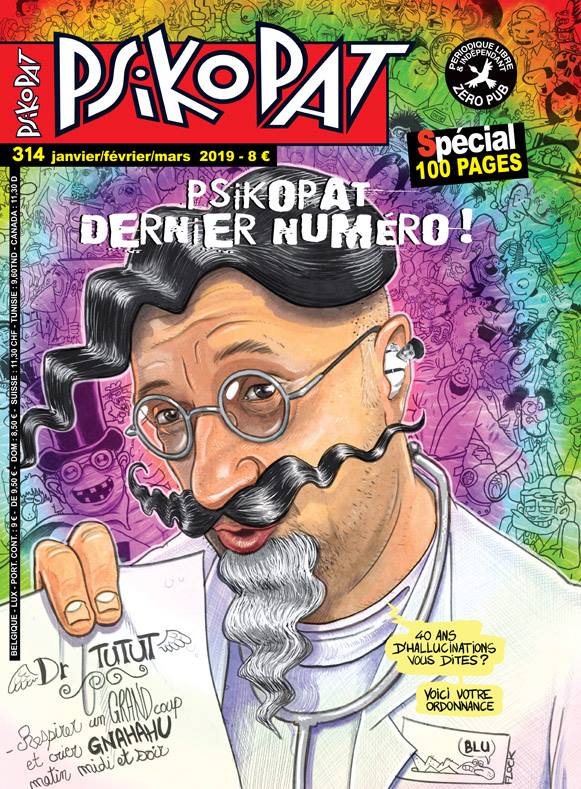 Après Lanfeust Mag, le Psikopat tire lui aussi sa révérence 
