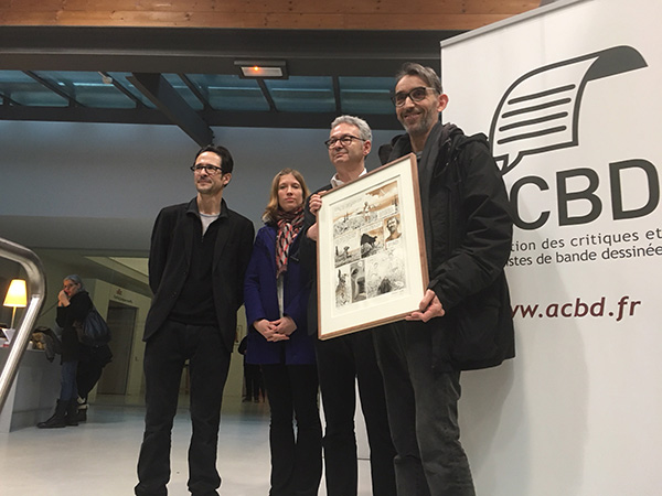 GIPI a enfin reçu le prix de l'ACBD !