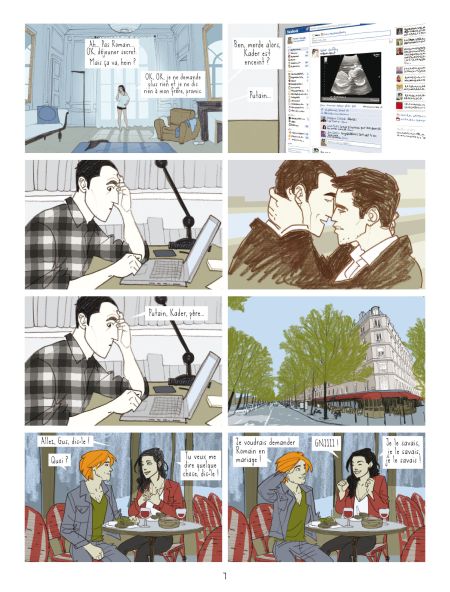Romain & Augustin un mariage pour tous - Par Cadène, Garguilo & Falzon - Delcourt