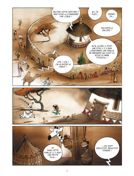Saba et la plante magique - Par Yann Dégruel - Delcourt jeunesse