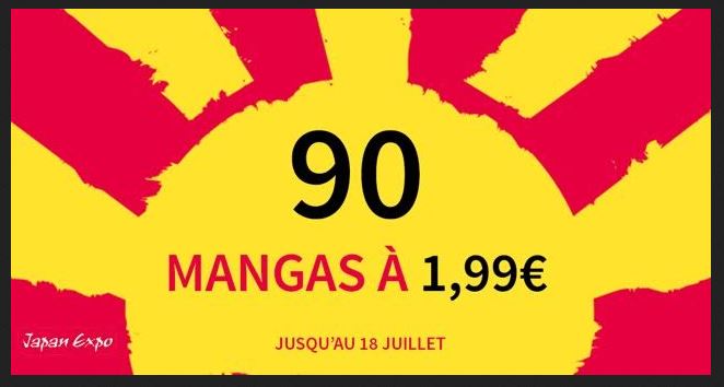 Pour Japan Expo, des mangas en version numérique à €1,99 et même gratuits !