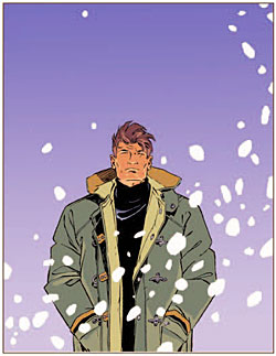 Une sérigraphie Largo Winch chez Champaka