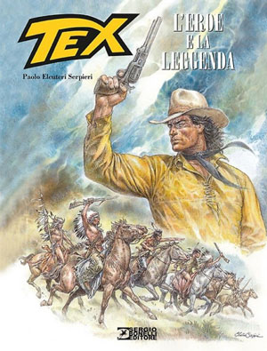 Paolo Eleuteri Serpieri dessine un Tex Willer.