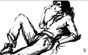 Sienkiewicz dessine en direct (ou presque)
