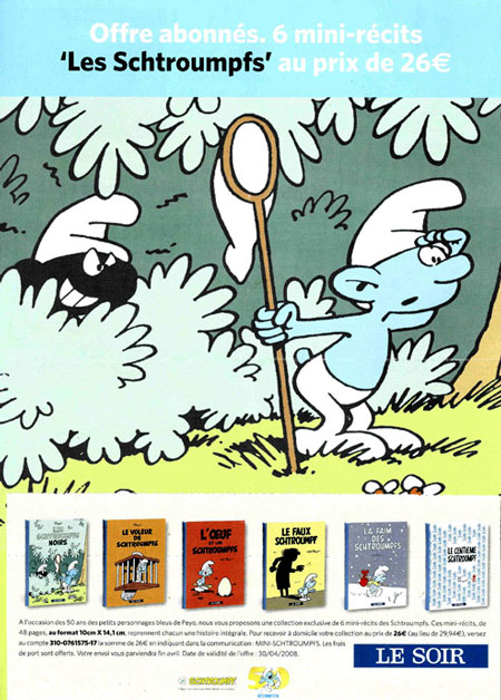 Des mini-récits dans <i>Le Soir</i>