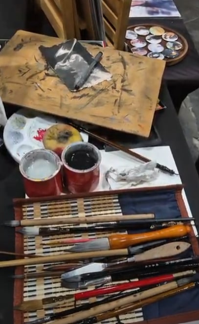 Choses vues à la Japan Expo 2024 : YBPK Studio, un art coréen à l'encre de Chine appelé « Sumukhwa »
