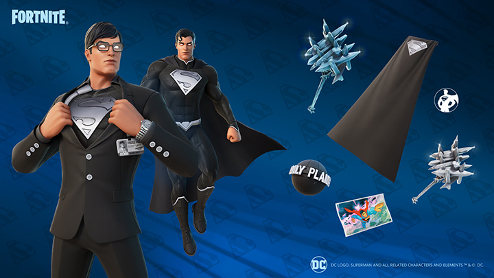 Superman débarque dans Fortnite