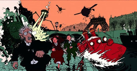 "Avril et le monde truqué", un film tiré de l'univers de Jacques Tardi