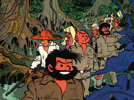 Tif & Tondu dessinés par Blutch