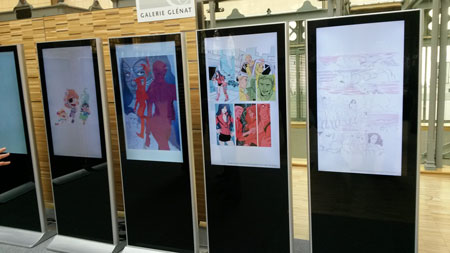 Escapade à "We Do BD", festival de BD numérique, au Carreau du Temple à Paris