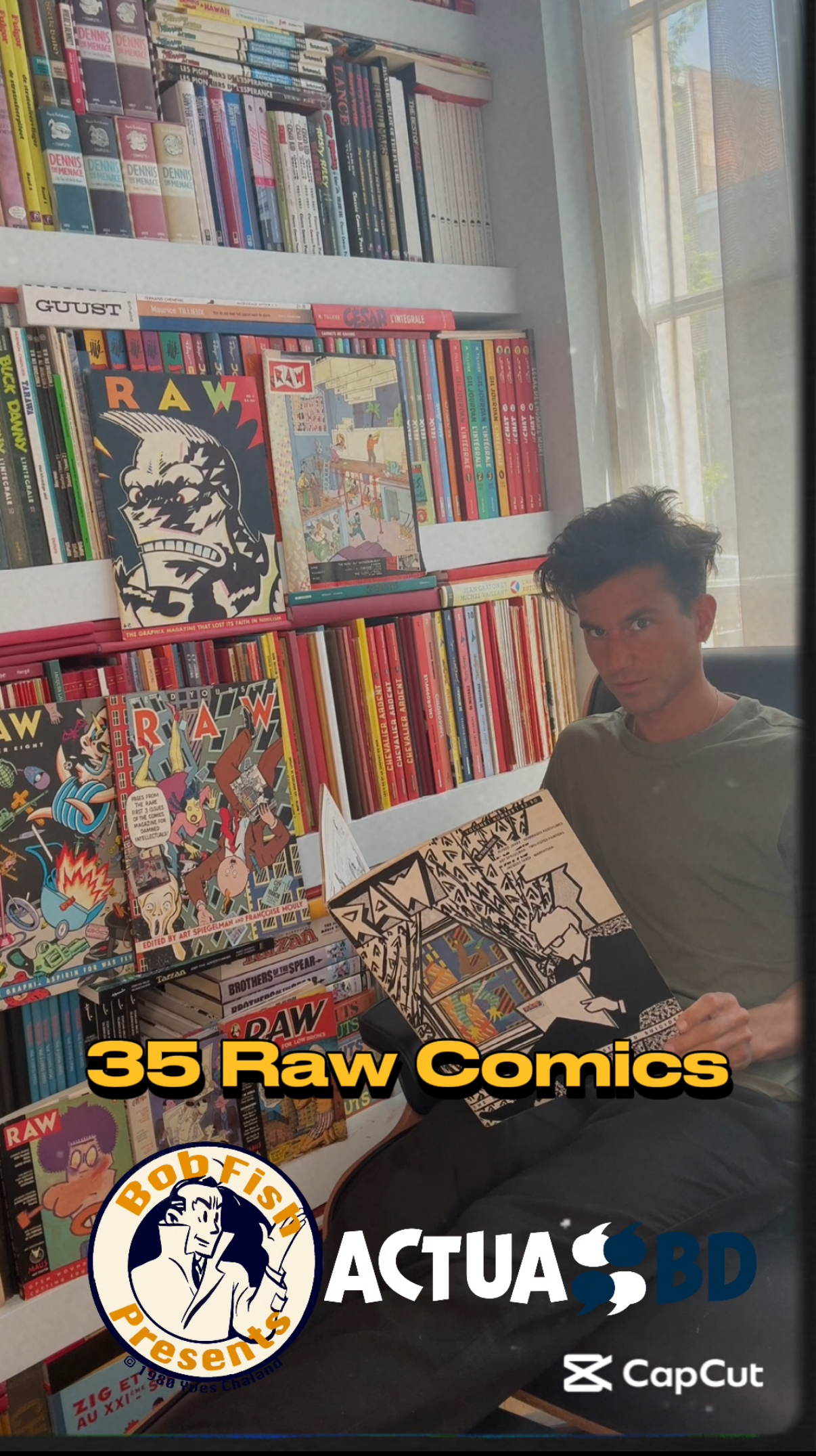 Bob Fish Presents : 35 bandes dessinées du magazine Raw