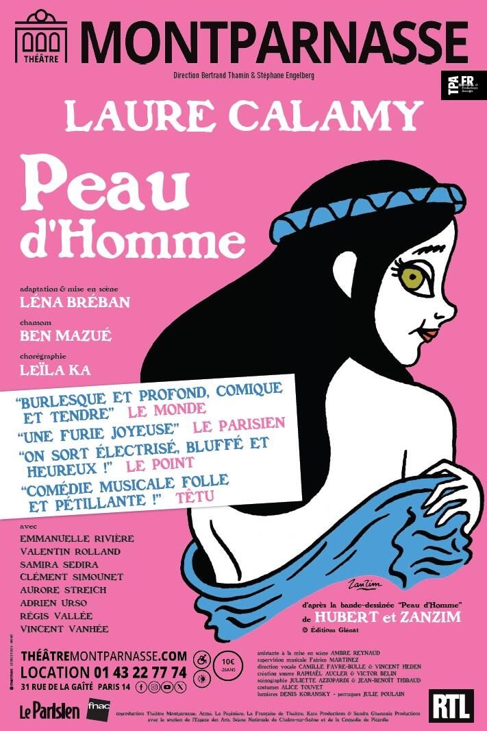 "Peau d'Homme" en lice pour les Molières : une comédie qui change la donne !