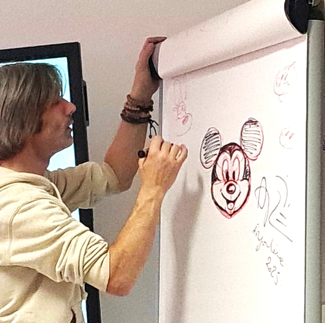 Angoulême 2025 : Atelier BD par Aré du Journal de Mickey