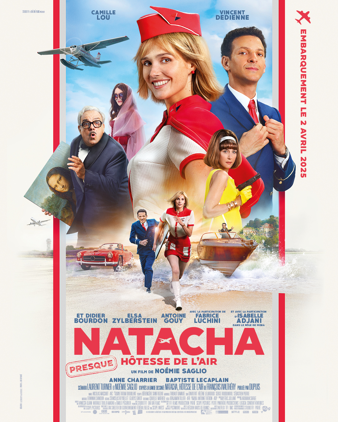 L'héroïne de Walthéry, Natacha, sur le grand écran : son affiche... et quelques photos avec son auteur