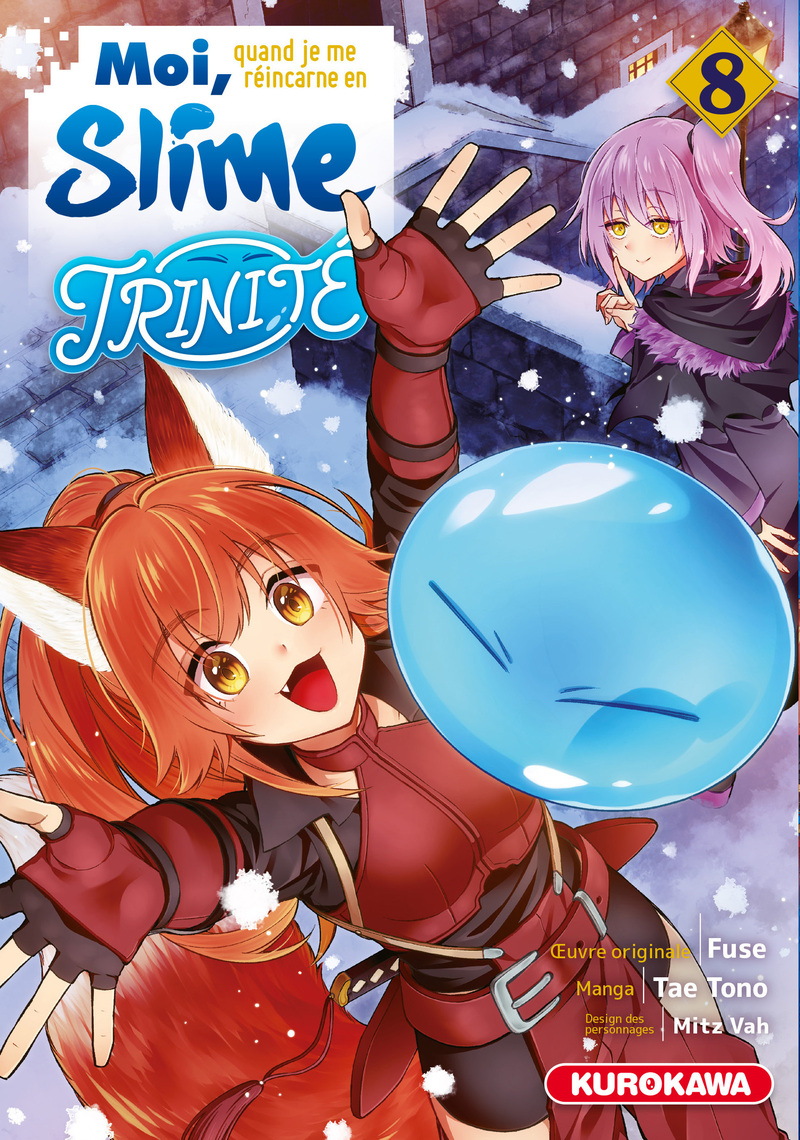Moi, quand je me réincarne en Slime - Trinité T. 8 - Par Tae Tono – Éd. Kurokawa
