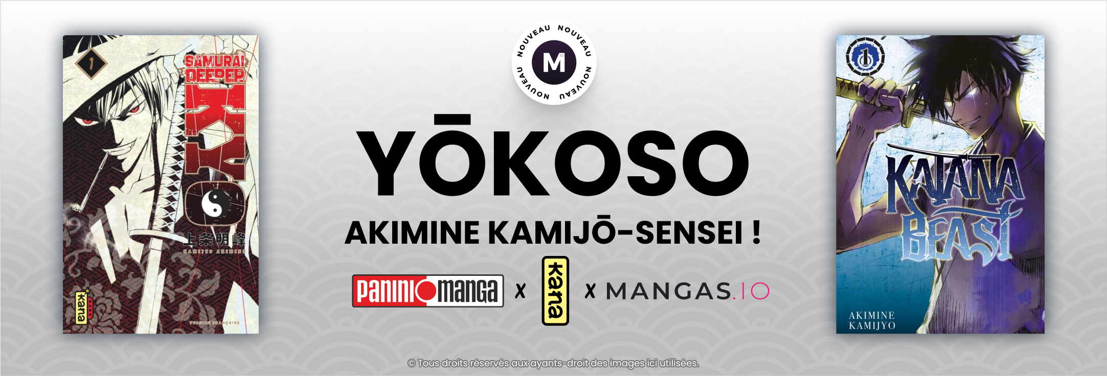  Kamijyo débarque sur Mangas.io !