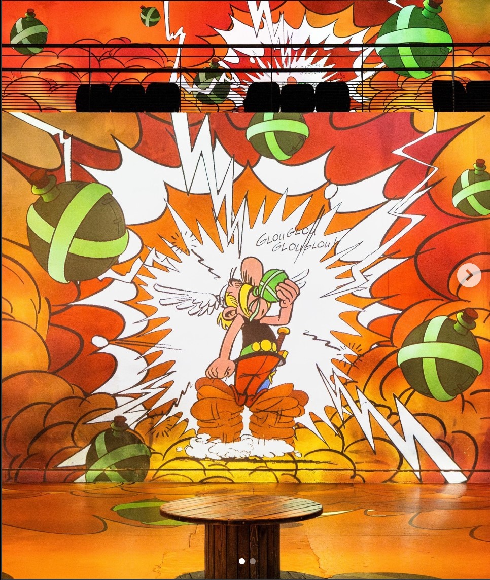 Astérix à L'Atelier des lumières cet automne