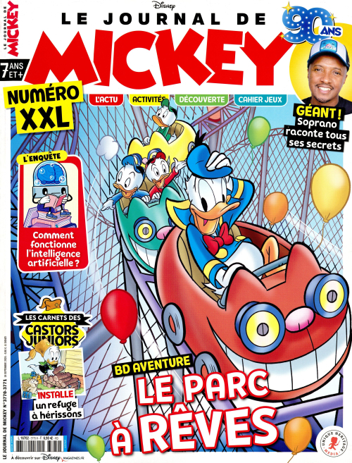 Le journal de Mickey version XXL pour ses 90 ans !