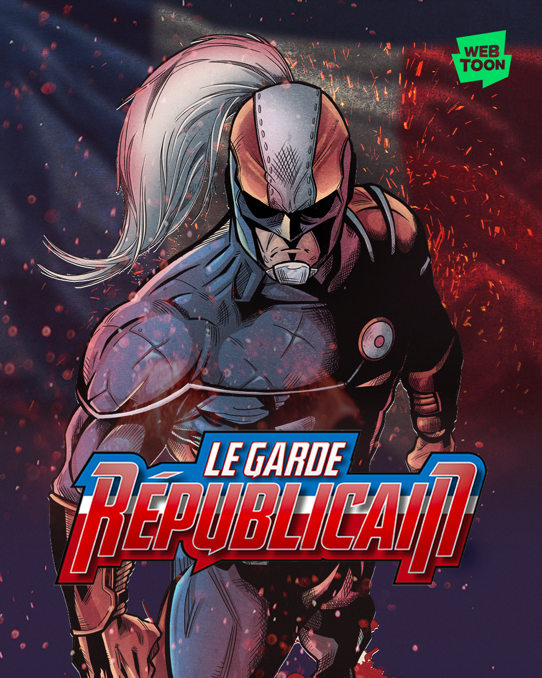 Un super-héros français débarque sur WEBTOON pour la Fête nationale