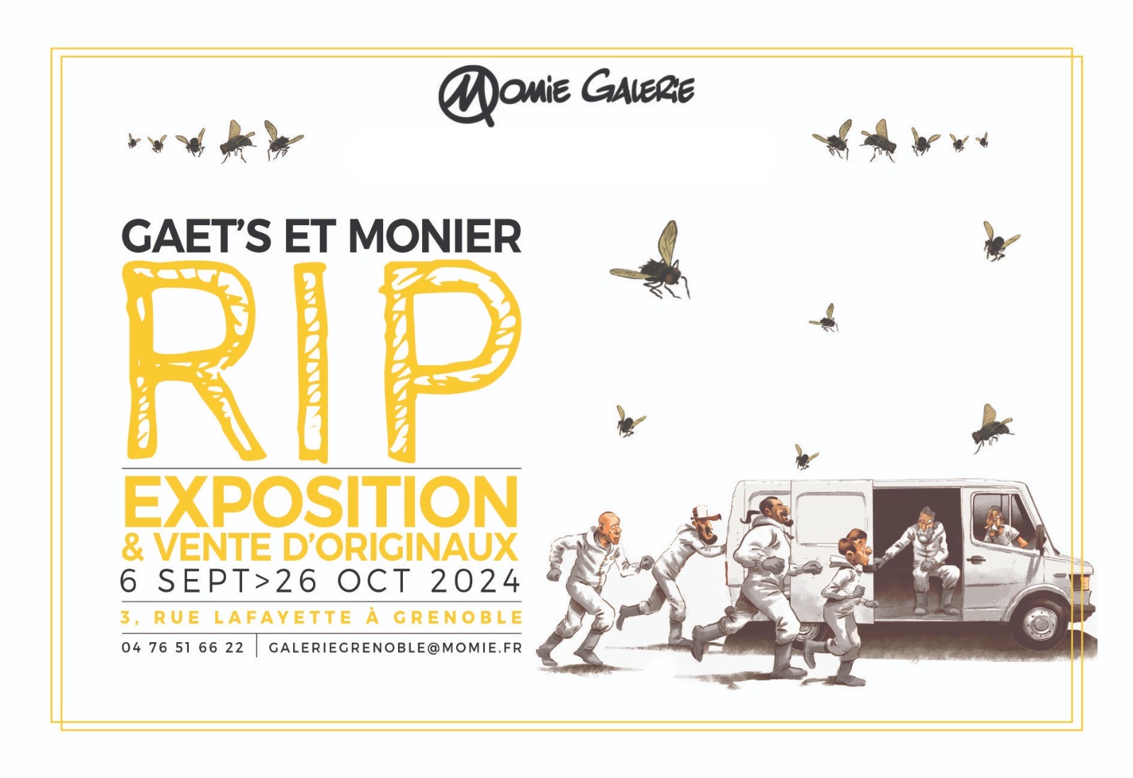 La série RIP s'expose à la galerie Momie de Grenoble