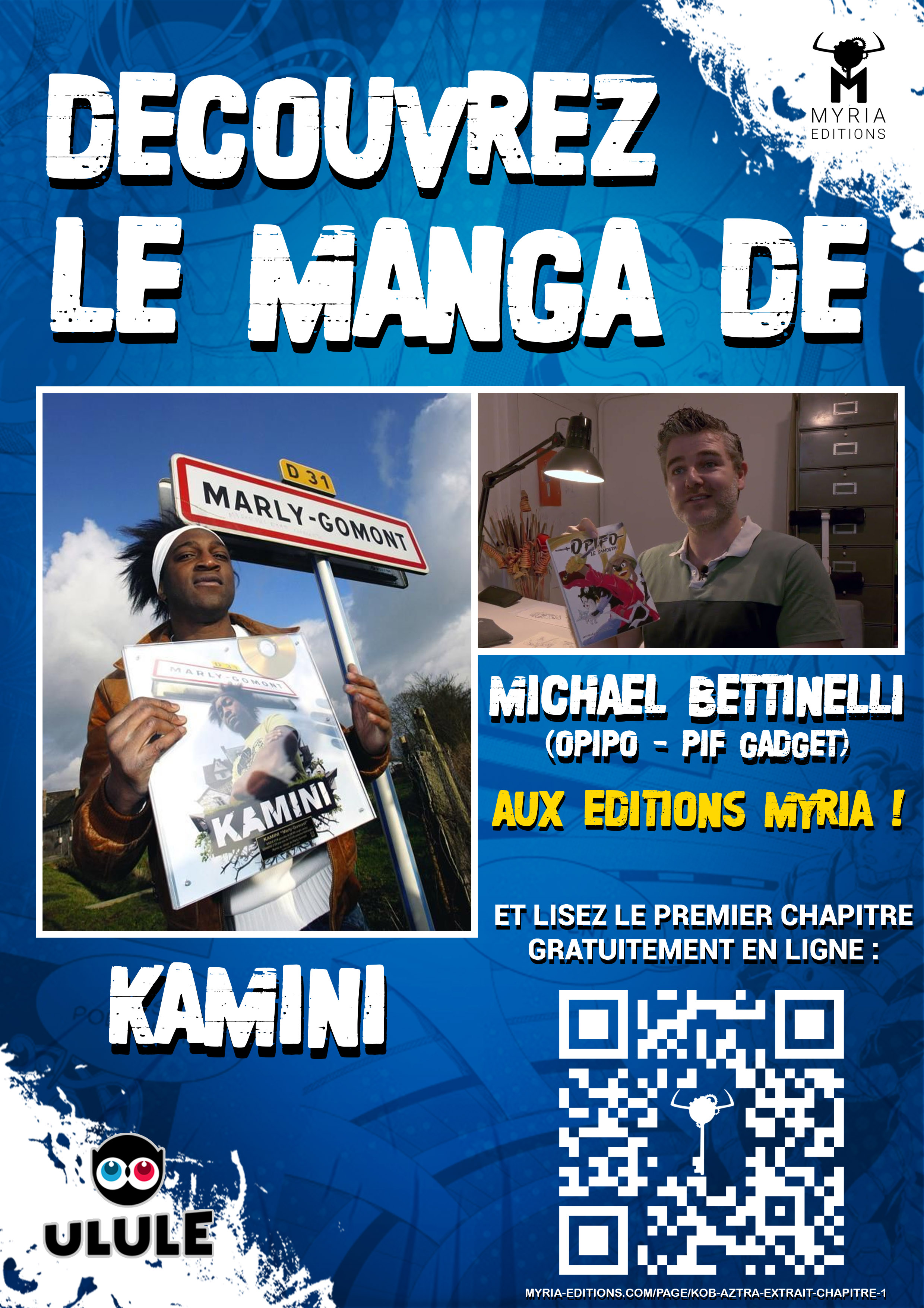 Le rappeur Kamini se lance dans le manga ! 
