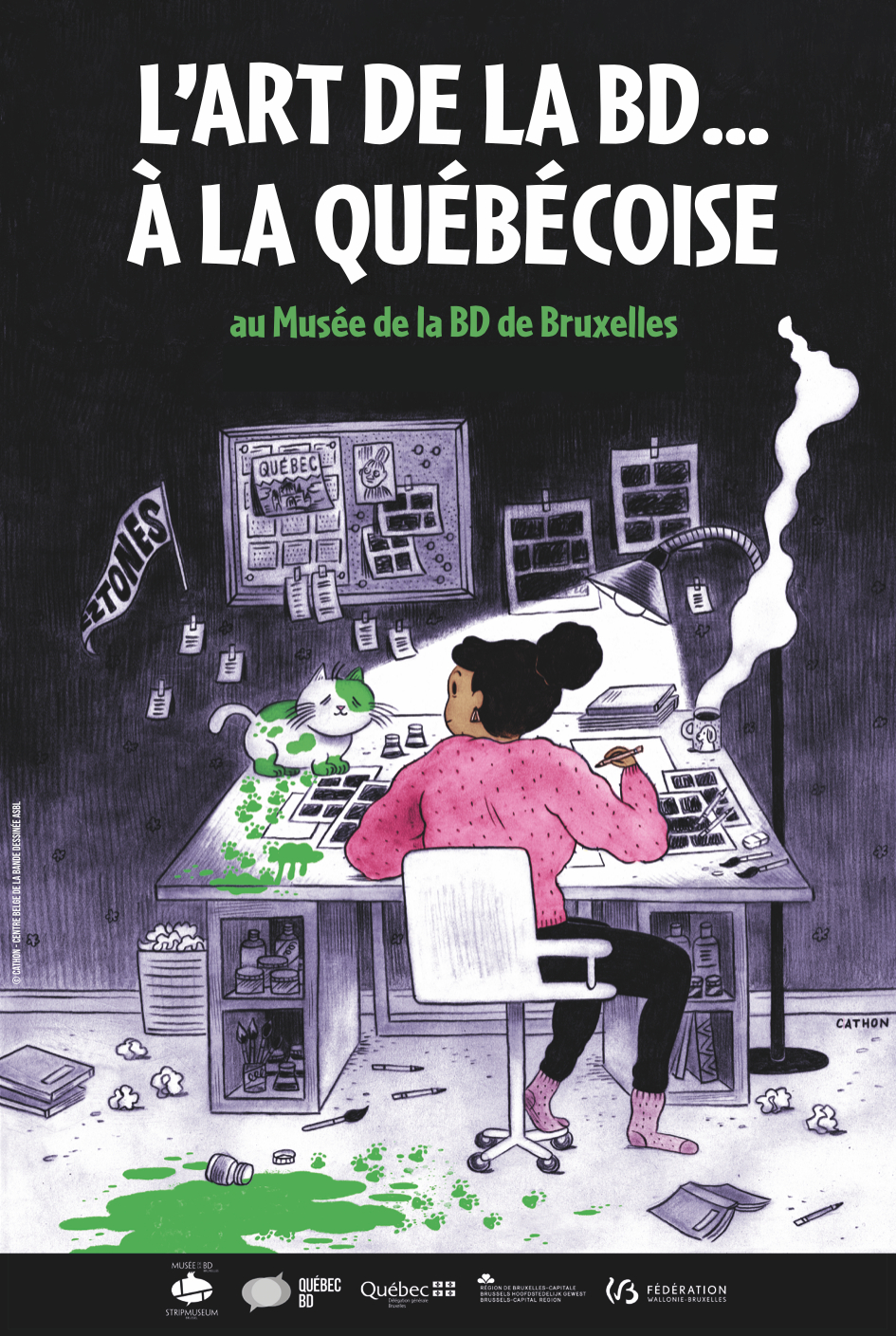 La BD québécoise s'invite au Centre belge de la BD de Bruxelles !