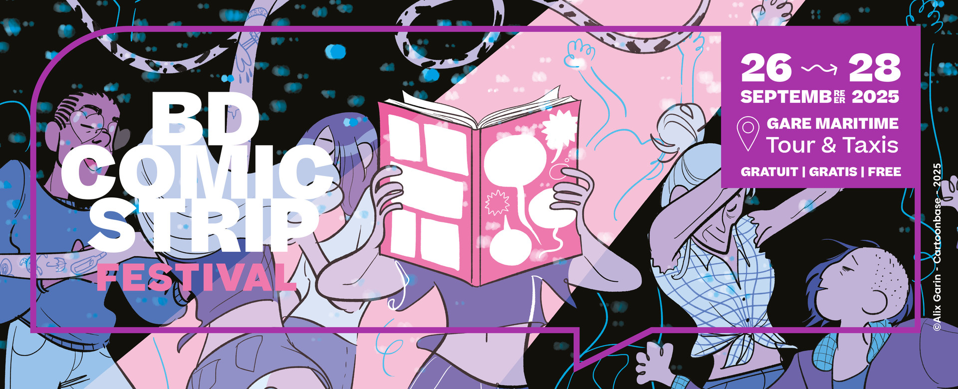 Le BD Comic Strip Festival revient en fanfare à Bruxelles !