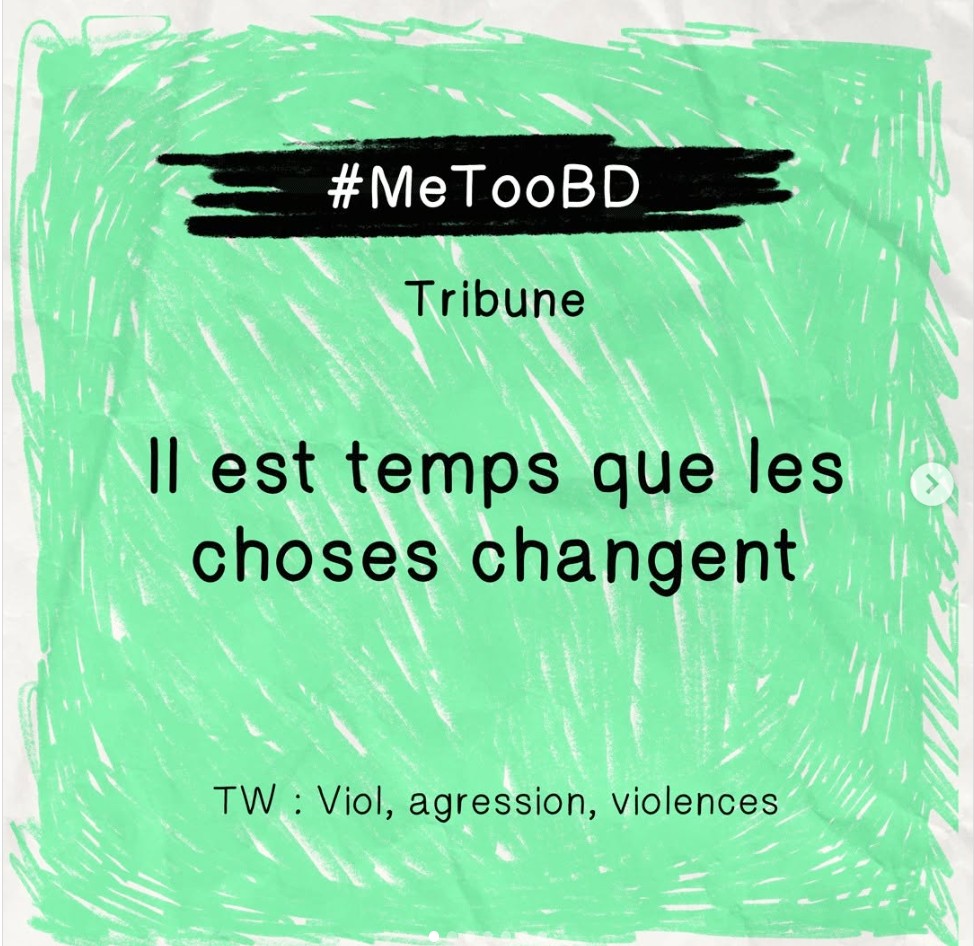 Angoulême 2025 : #MeTooBD et le Syndicat des Éditeurs Alternatifs appellent à du changement au FIBD