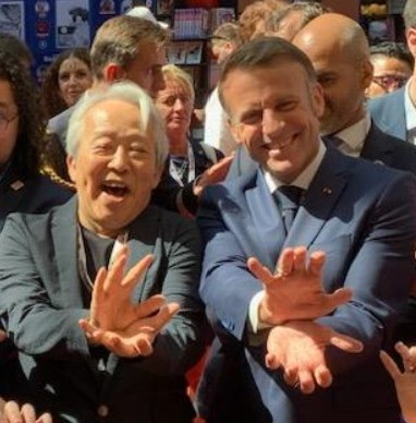Choses vues à la Japan Expo 2025 : la visite d'Emmanuel Macron